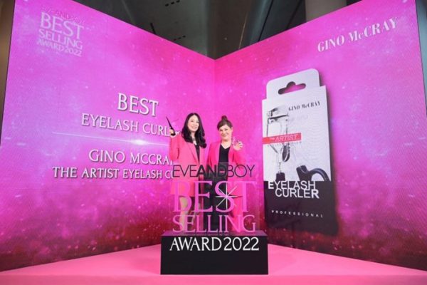 GINO McCRAY คว้ารางวัล “EVEANDBOY Best Selling Award 2022”